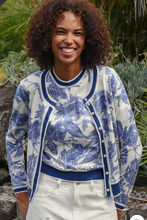 Load image into Gallery viewer, COOP Feeling Blue-tiful cardigan
