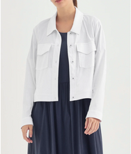 Load image into Gallery viewer, The Acrobat Icon Jacket White
