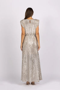 VENUS SEQUIN DRESS - SILVER