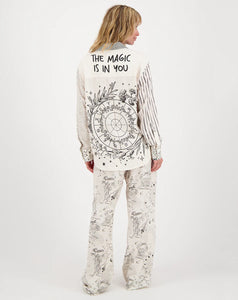 ME369 Isabel Zodiac Printed Shirt