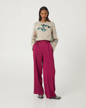 Load image into Gallery viewer, SATIN CREPE VISCOSE TROUSERS
