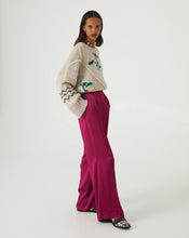 Load image into Gallery viewer, SATIN CREPE VISCOSE TROUSERS
