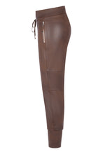 Load image into Gallery viewer, CANDY FAUX  LEATHER JERSEY PANTS

