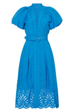 Load image into Gallery viewer, ISIDORA PUFF SLEEVE MIDI
